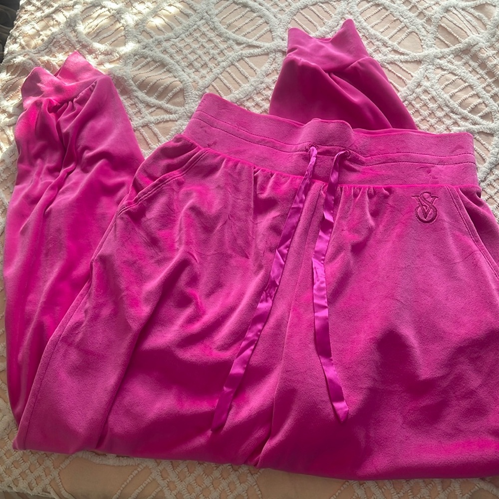 Victoria Secret Velour Pants